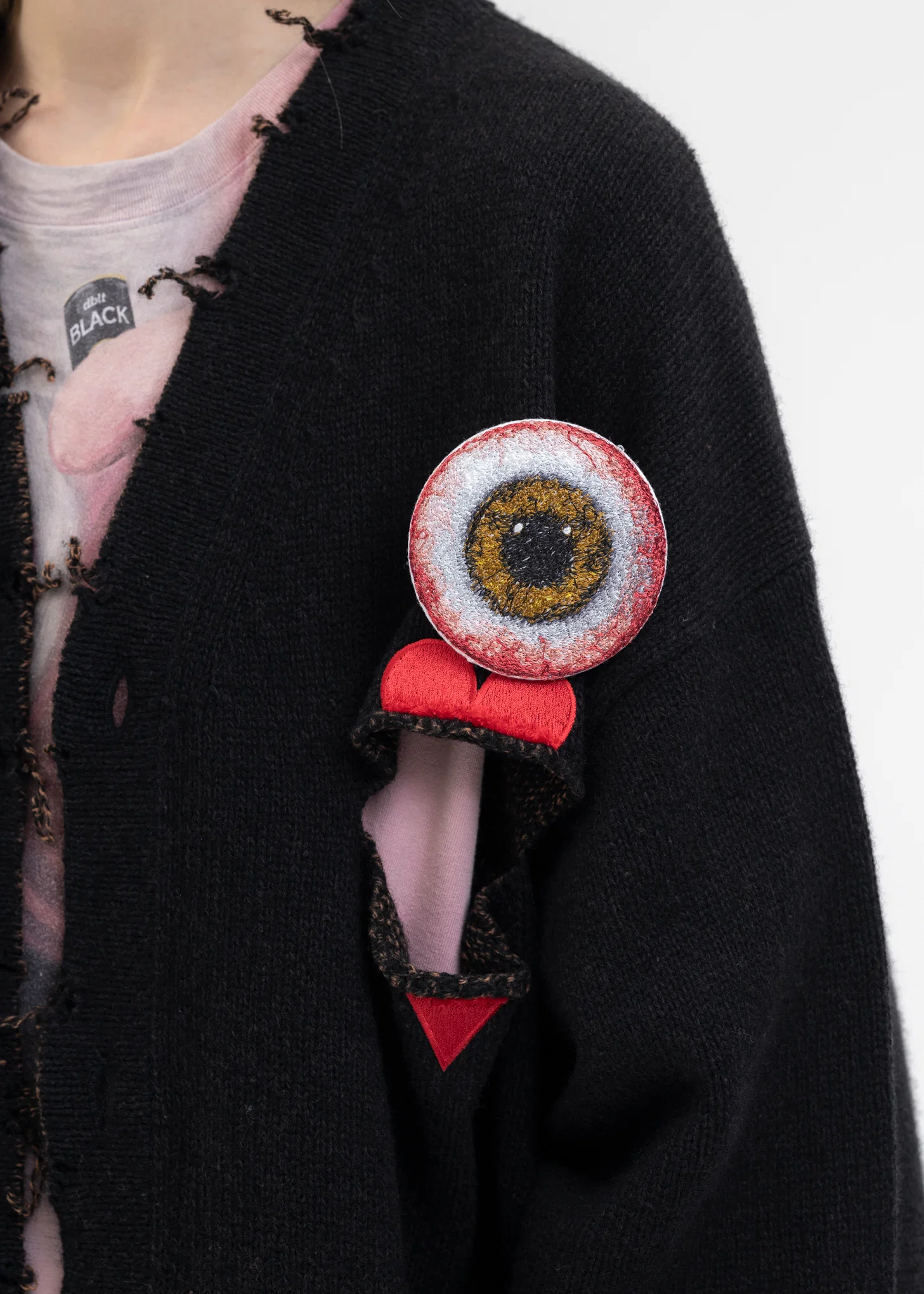 YELLOW EYE EMBROIDERY BADGE - Image 2