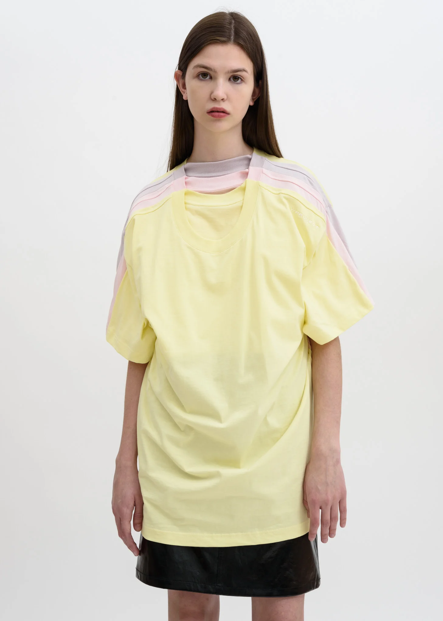 Yellow Four Layer T-Shirt