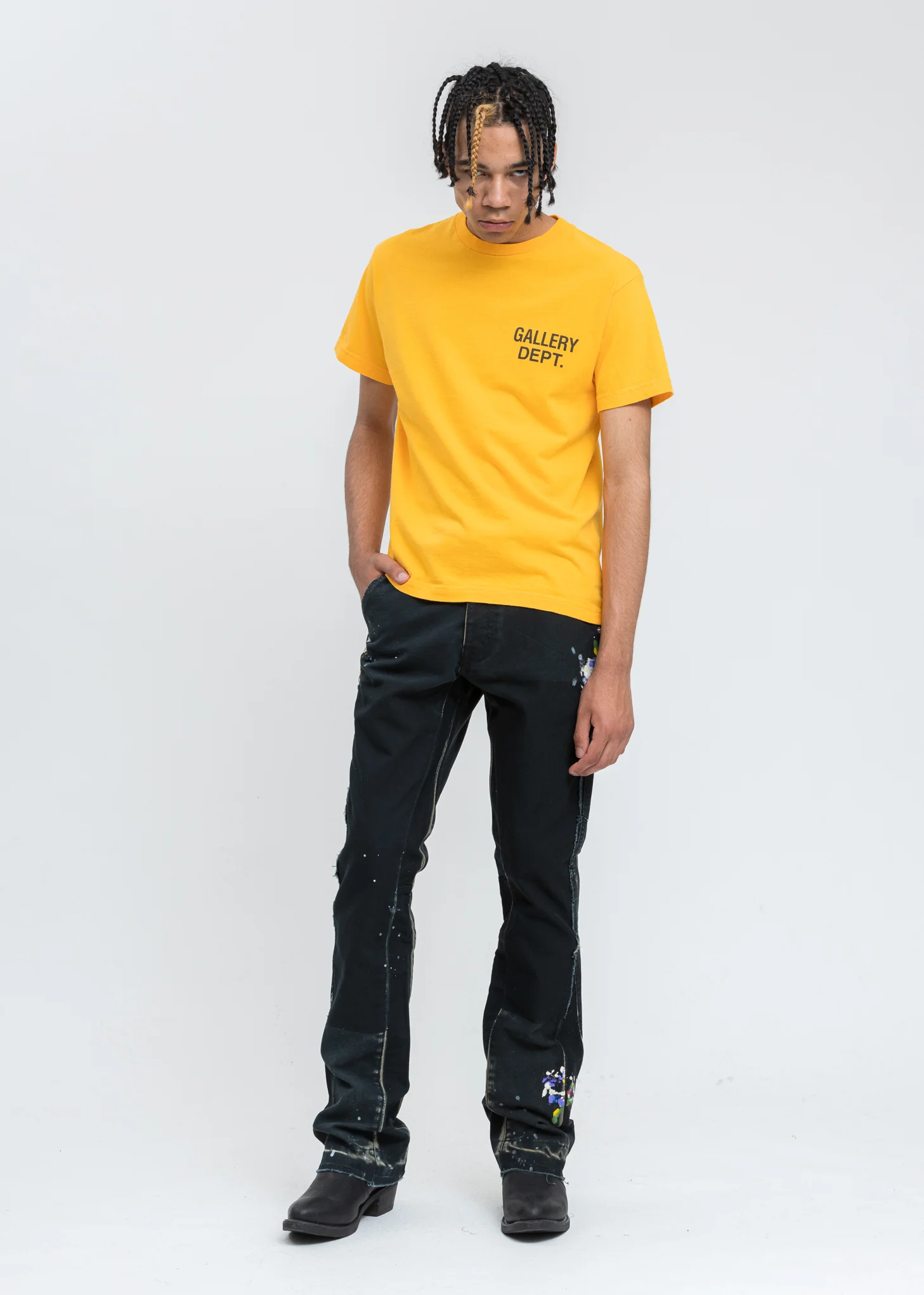 Yellow Vintage Souvenir Tee - Image 6