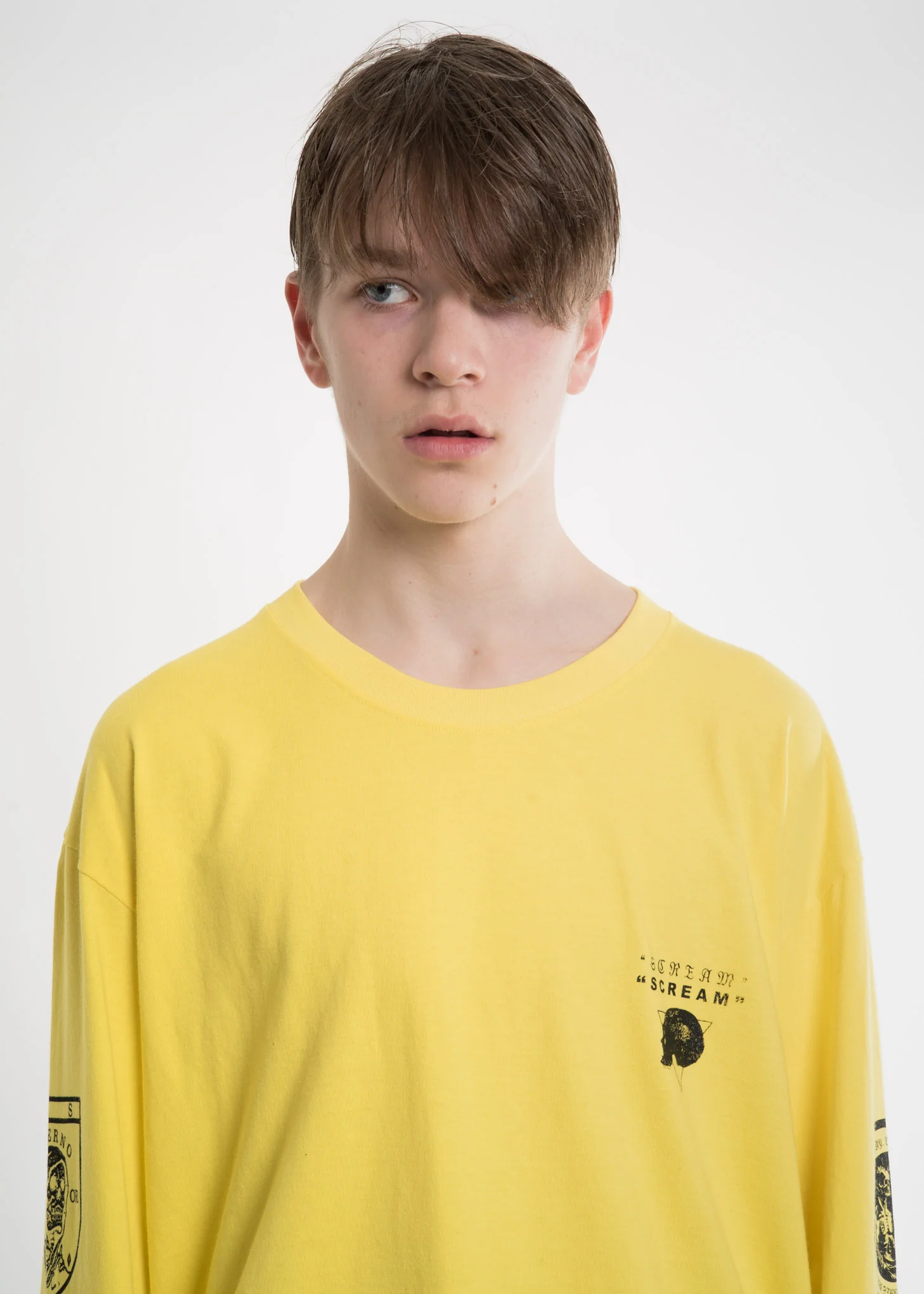 Yellow Graphic L/S T-Shirt - Image 5
