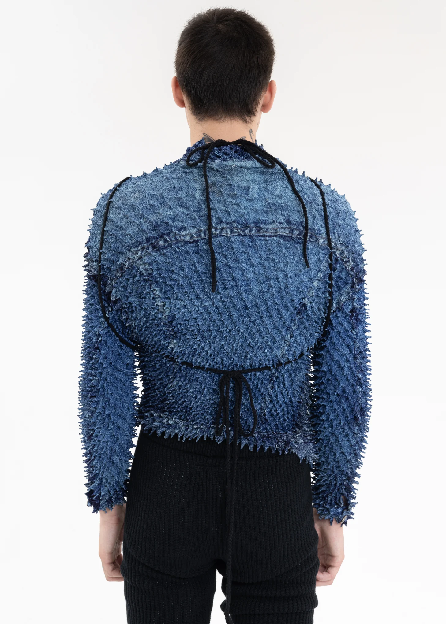 Yellow HAND-CROCHET BUTTERFLY TOPS - Image 4