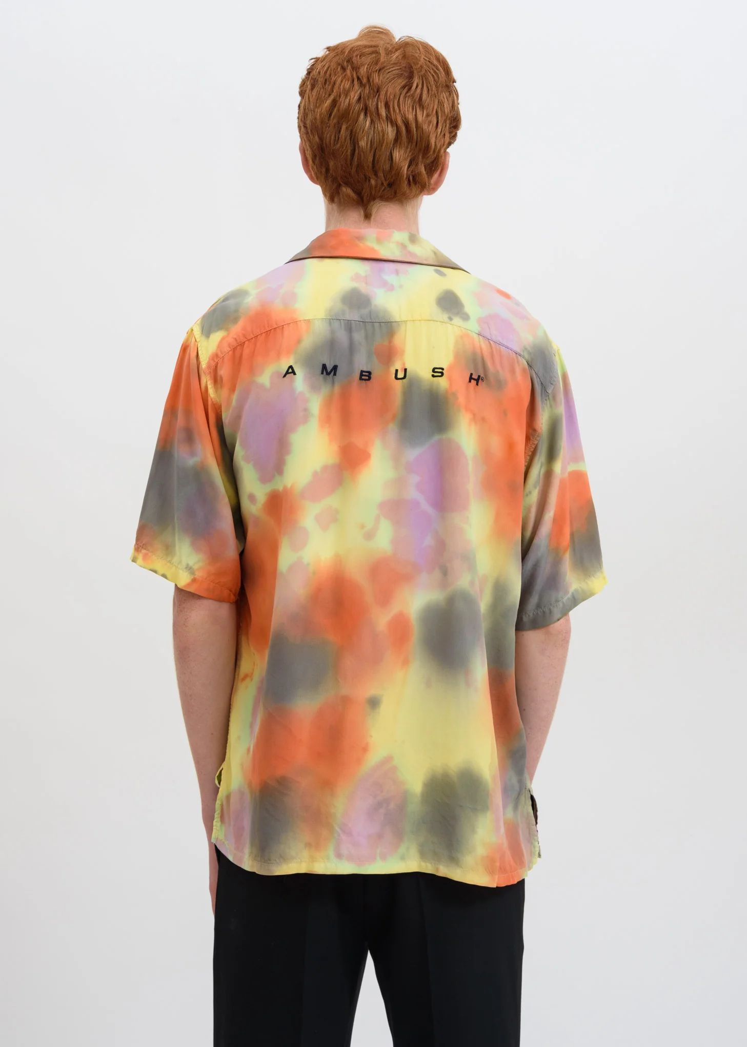 Yellow Hawaiian Tie Dye Shirt - Image 2