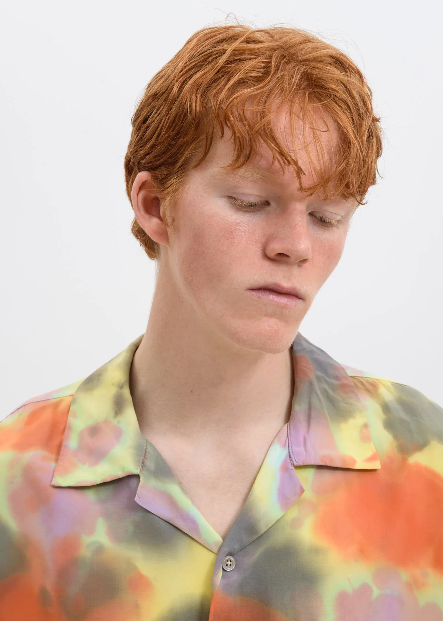 Yellow Hawaiian Tie Dye Shirt - Image 4