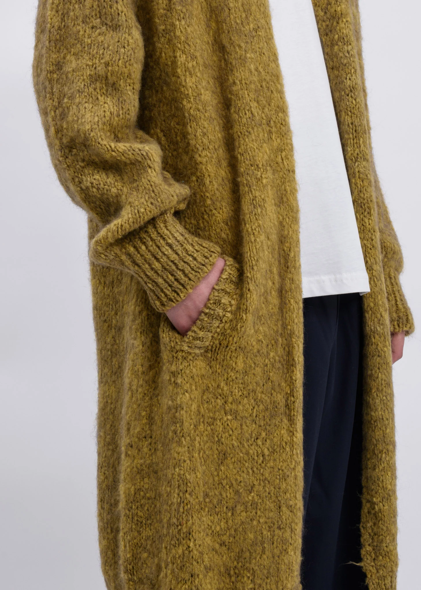 Yellow Knit Cardigan - Image 5