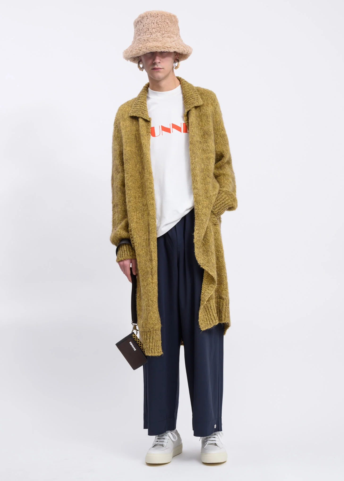 Yellow Knit Cardigan - Image 6