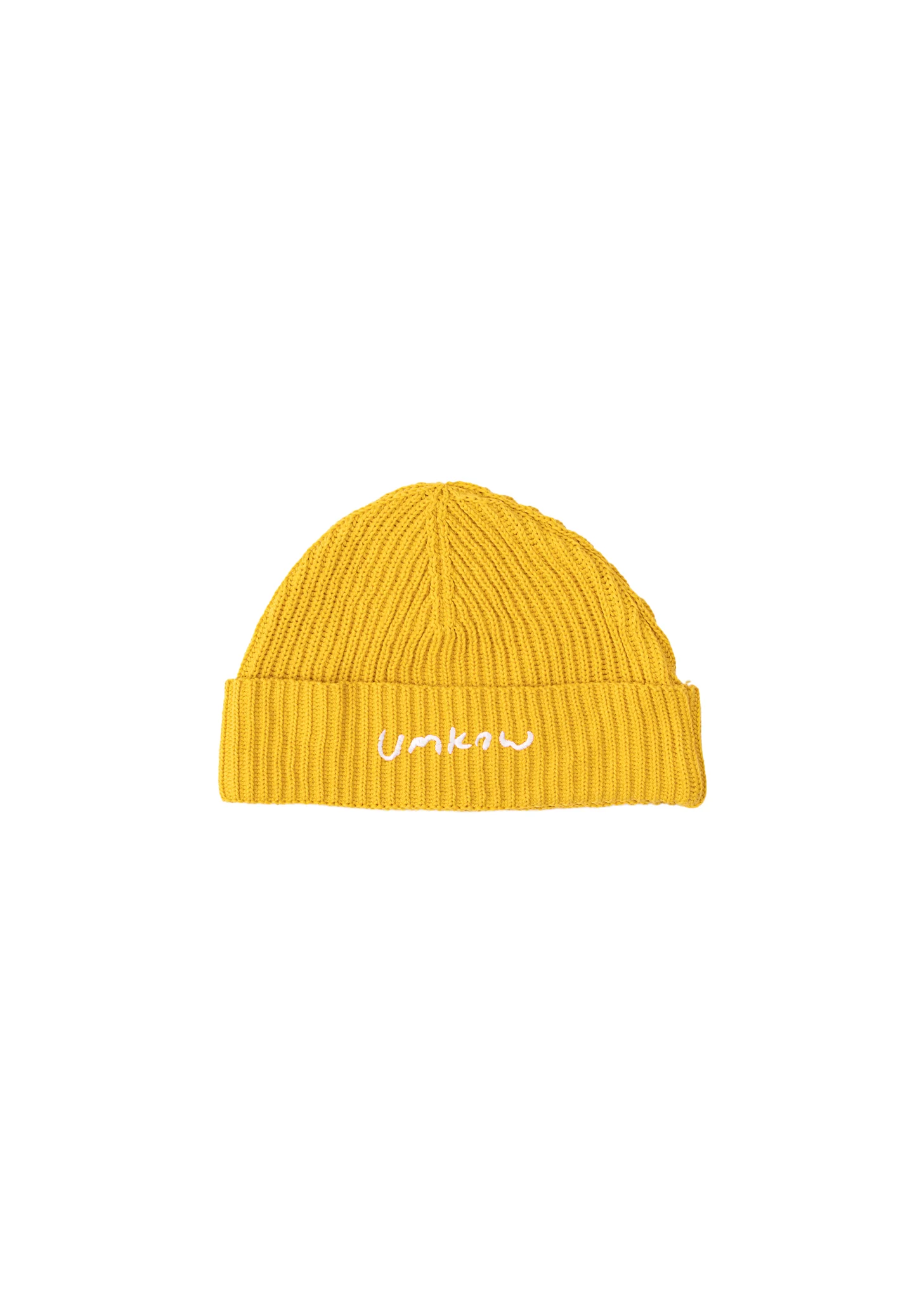 Yellow Logo Embroidered Beanie - Preorder
