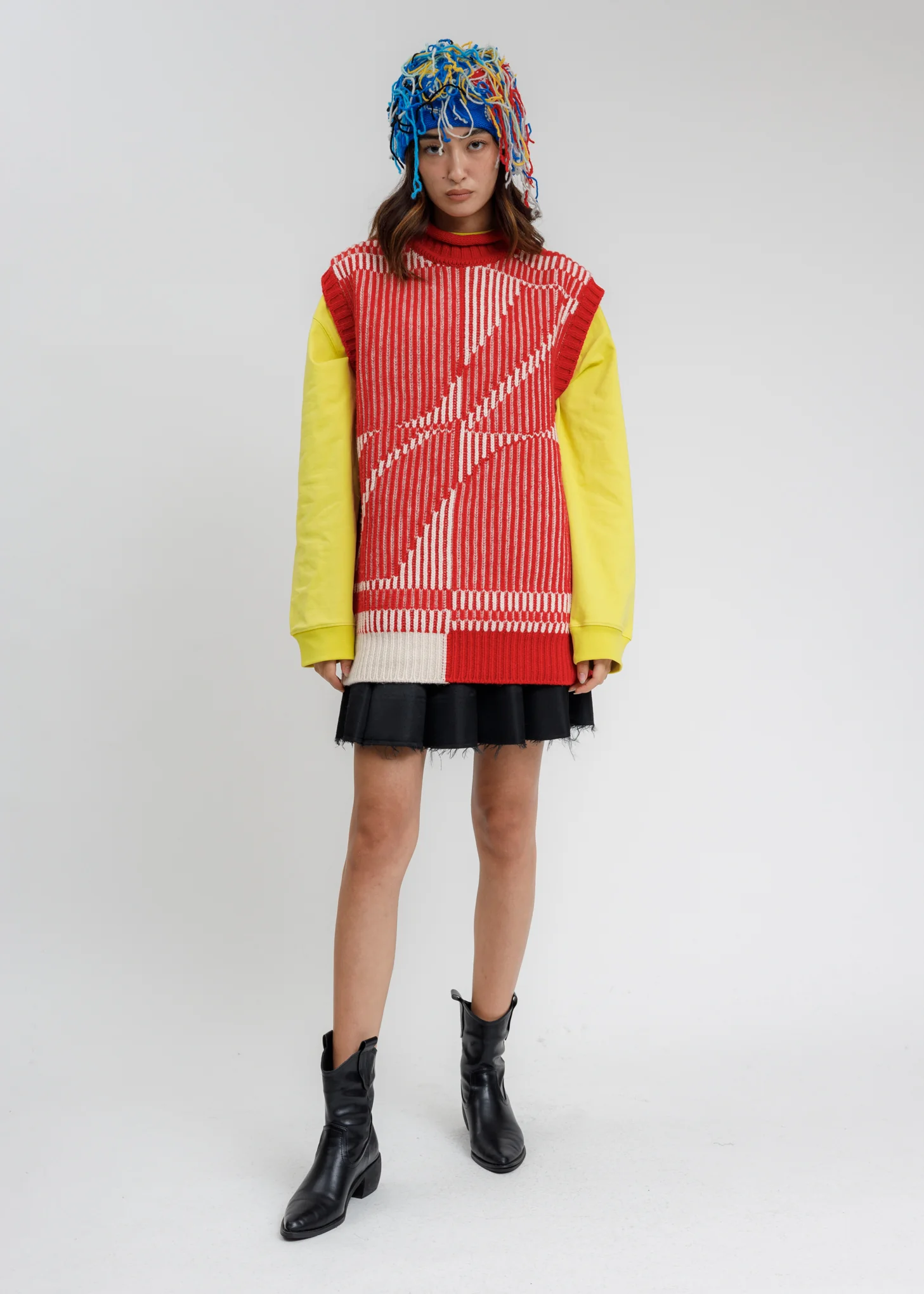 Yellow New Logo Embroidered  Long Sleeve - Image 5