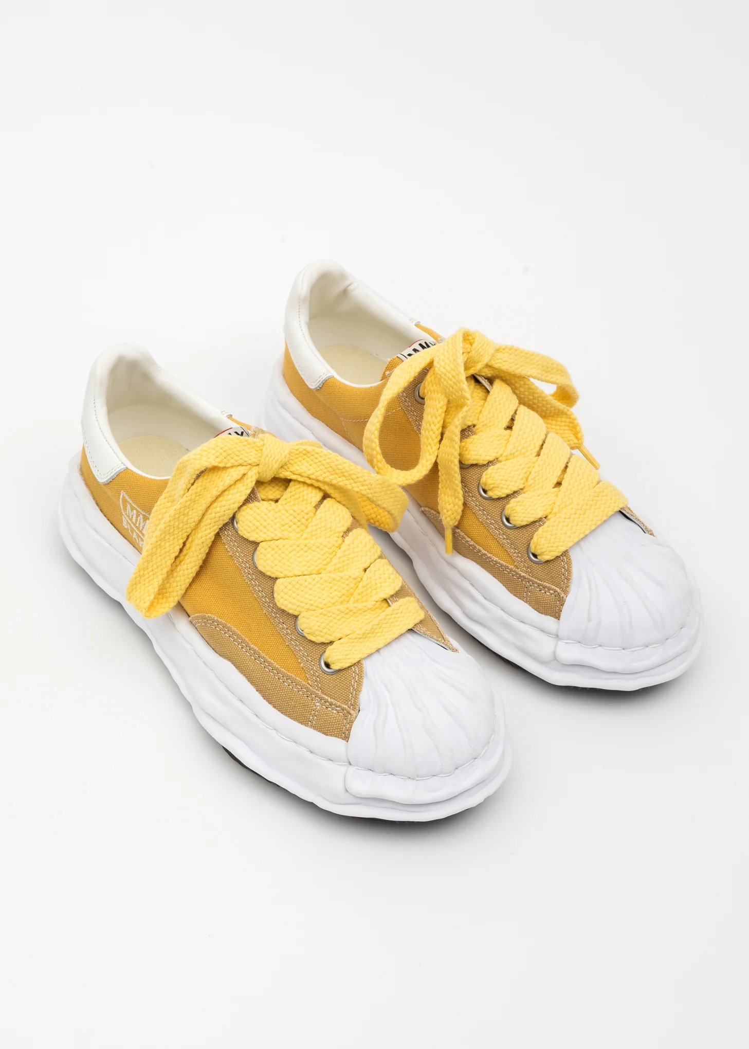 Yellow OG Sole STC Canvas Low-Top Sneaker (BLAKEY LOW)