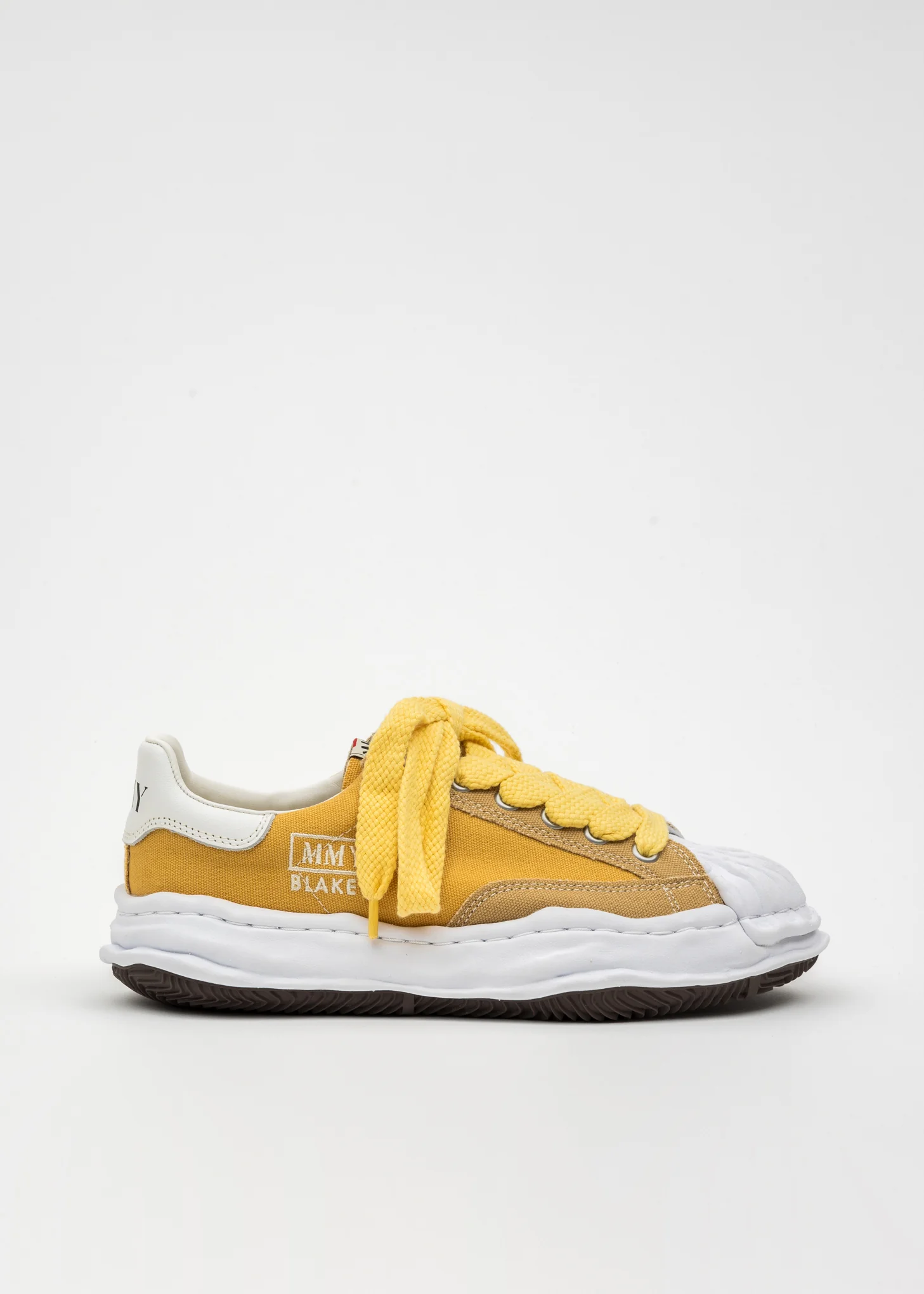 Yellow OG Sole STC Canvas Low-Top Sneaker (BLAKEY LOW) - Image 5