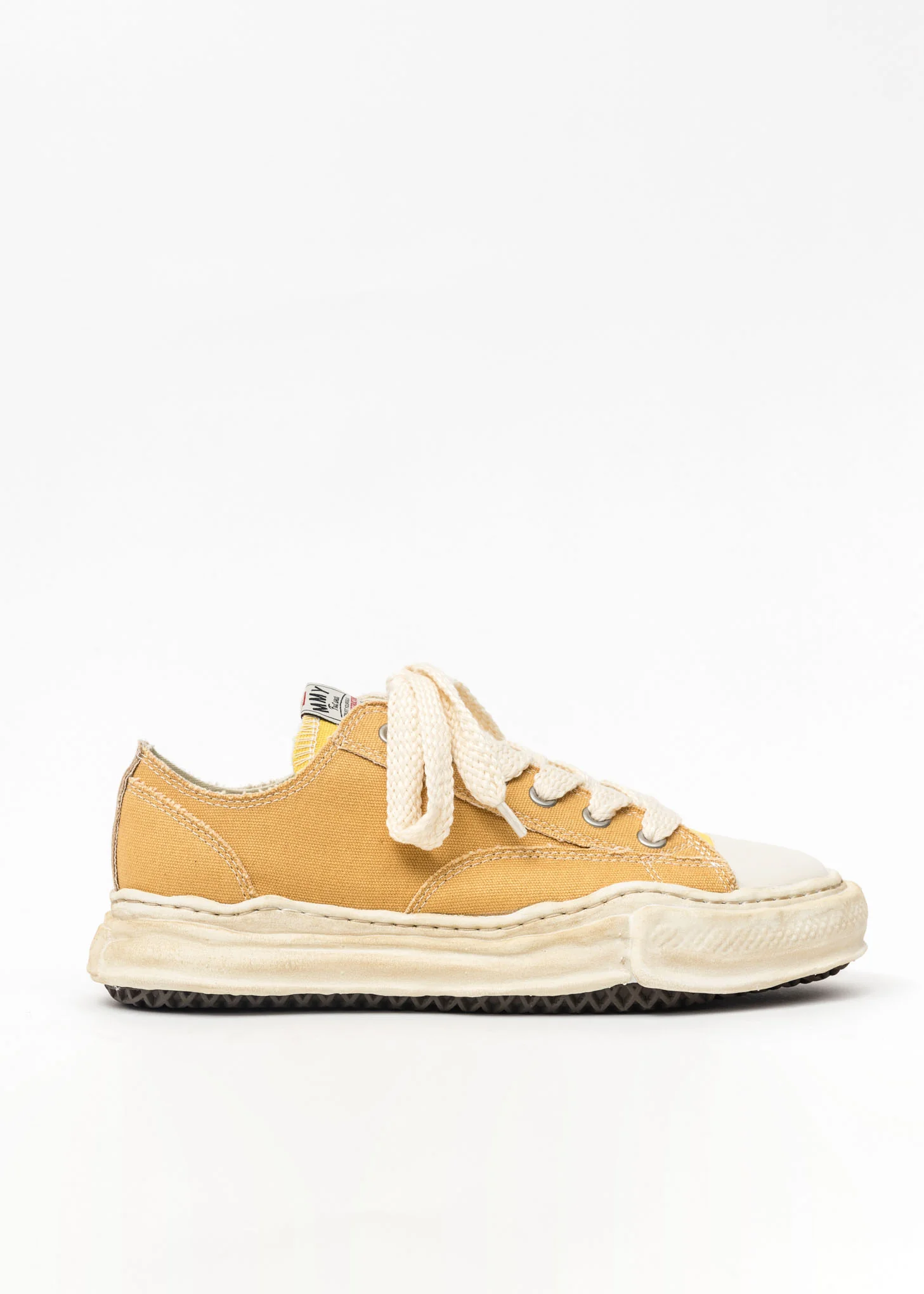 Yellow Original Sole Overdyed Lowcut Sneaker - Image 5