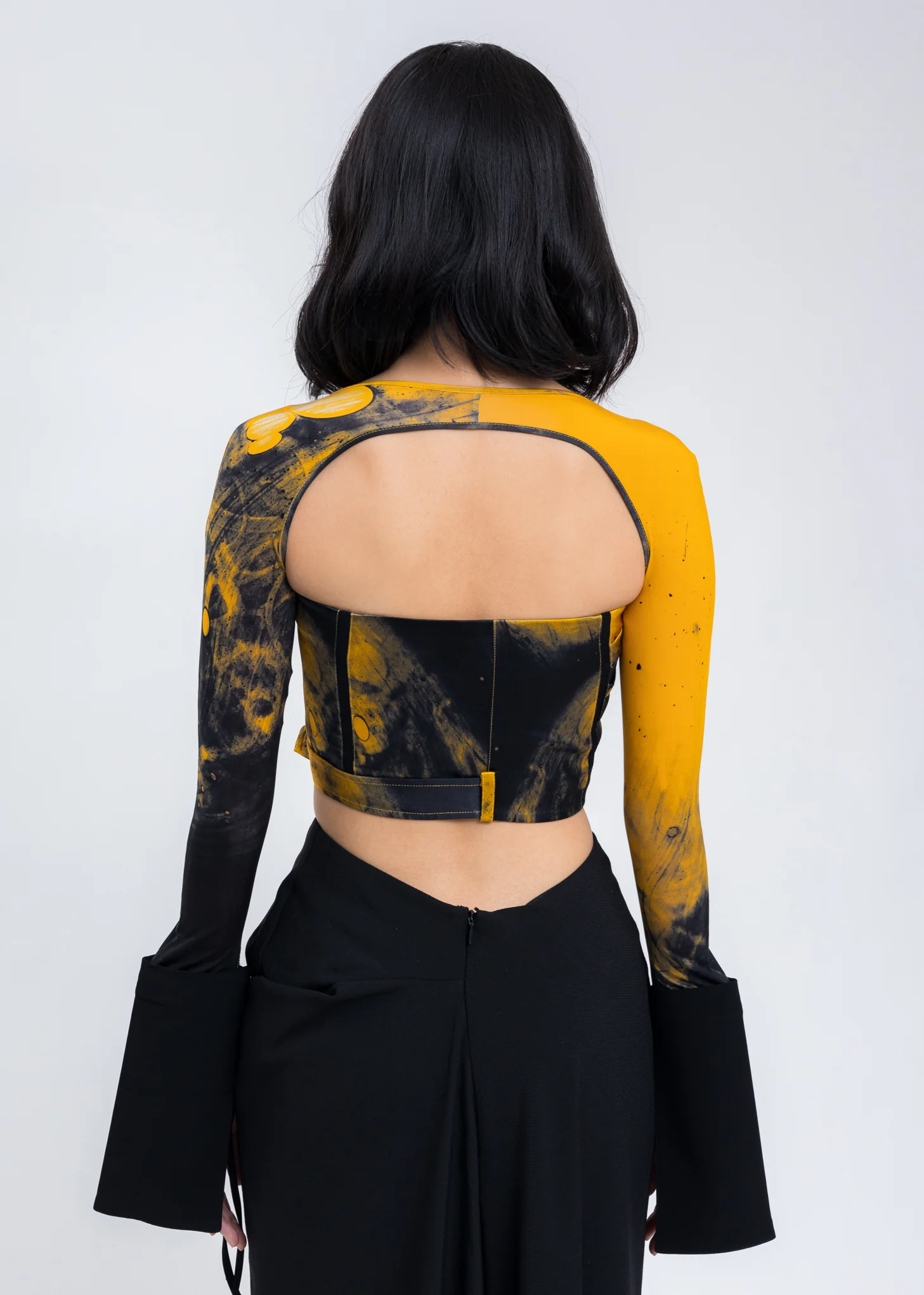 Yellow Printed Long Sleeves - Image 5