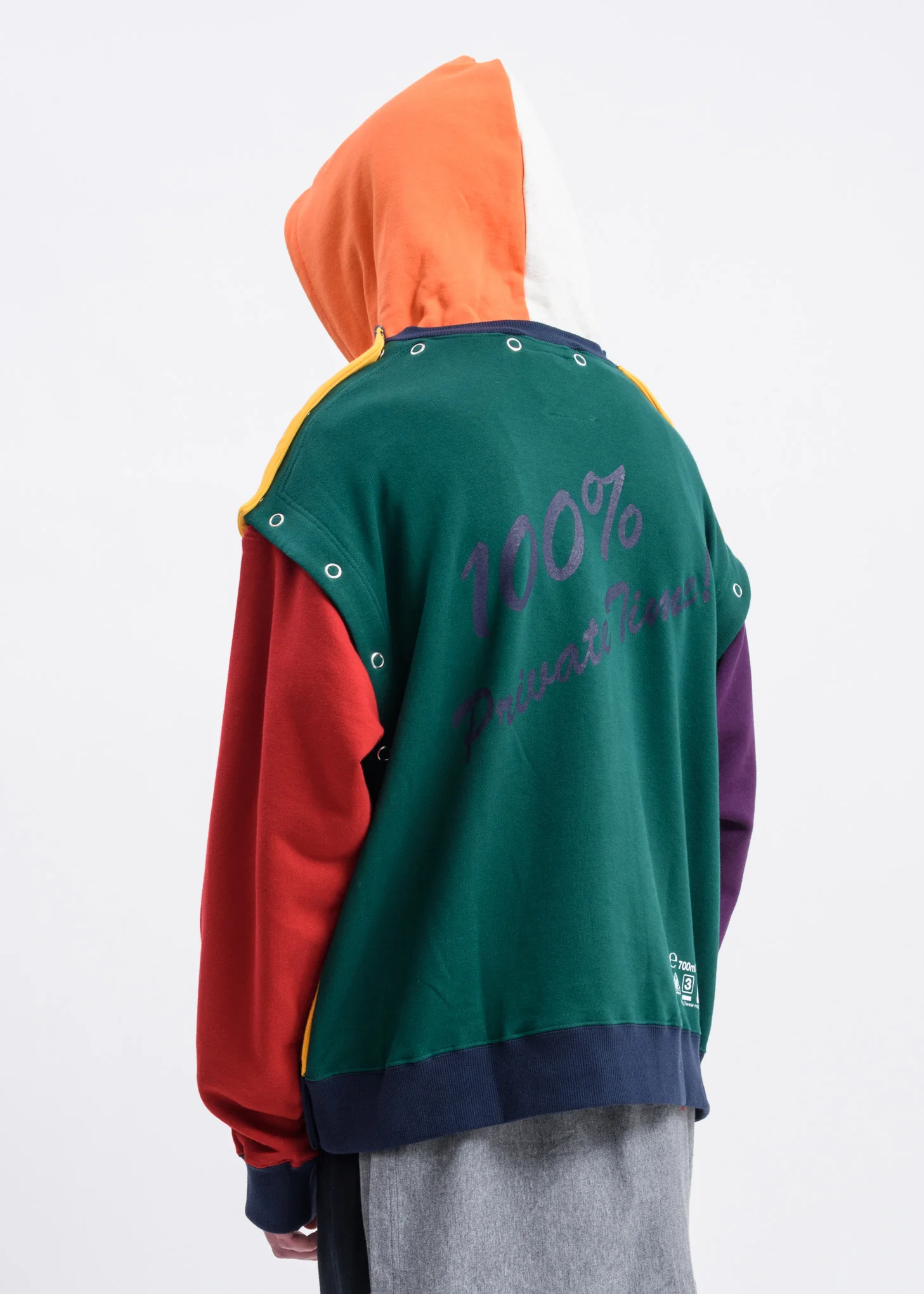 Yellow Removable Hoodie - Image 2