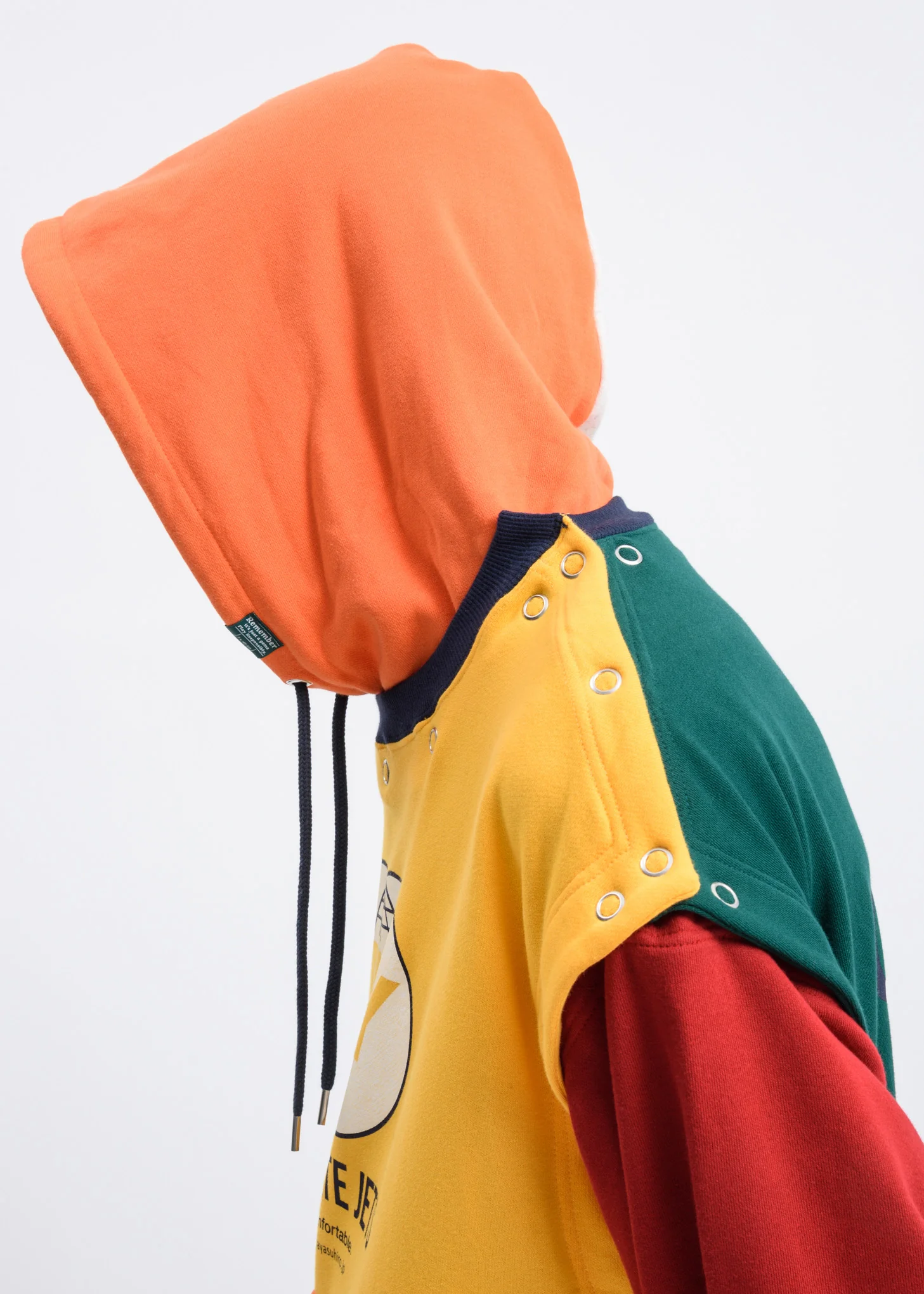 Yellow Removable Hoodie - Image 4
