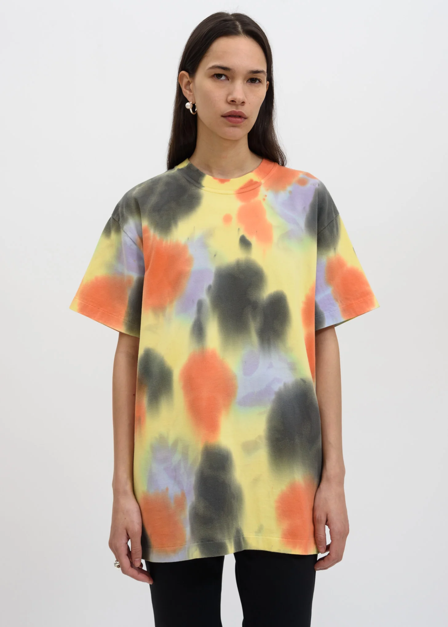 Yellow Waves Tie Dye T-Shirt