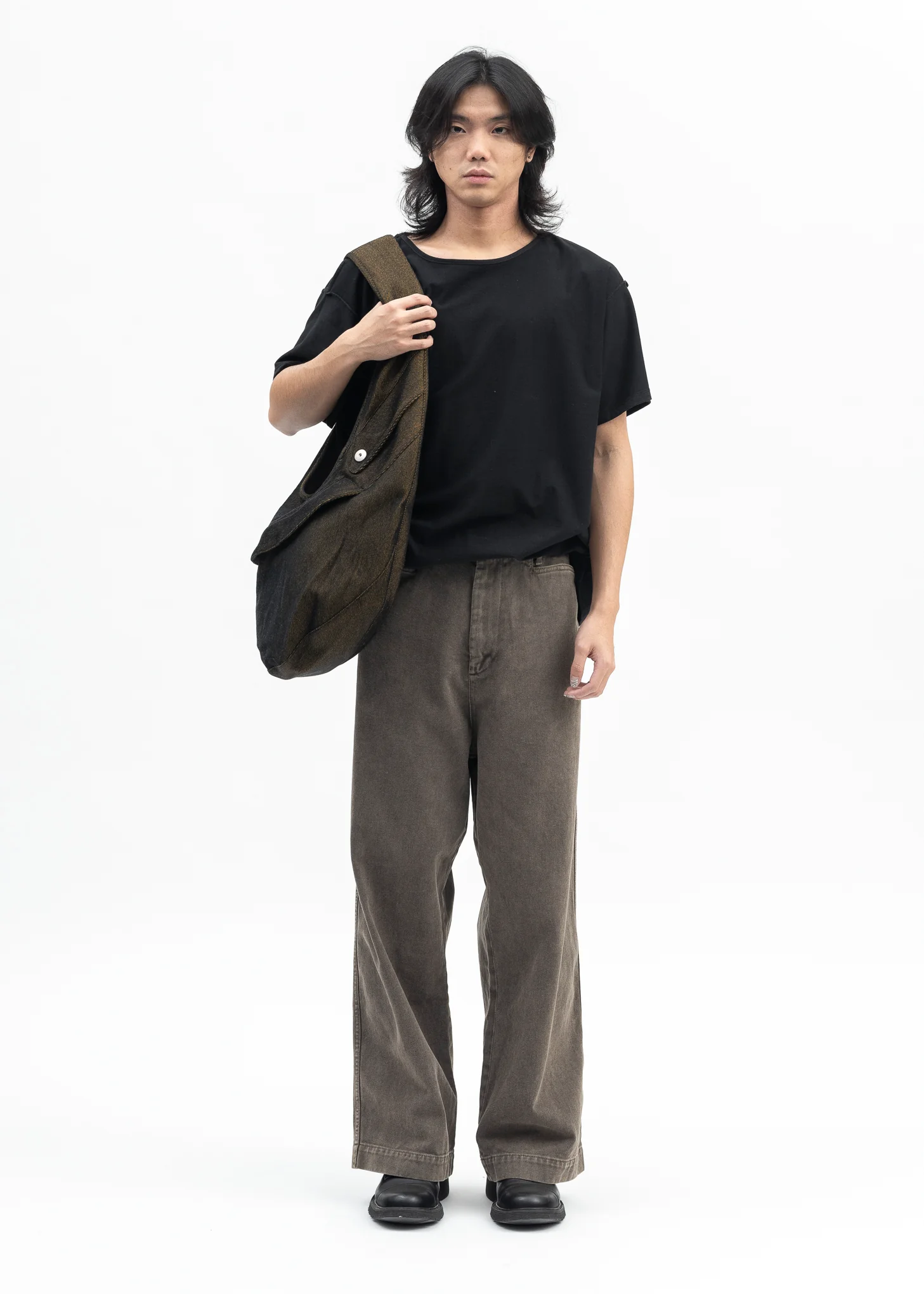 YELLOW YELLOW TWILL MIDI LIDIA BAG - Image 4